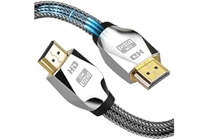 REAGLE Kabel HDMI 2.1 PREMIUM 8K 4K 120Hz 2K 240Hz ULTRA HDR 48 Gbit/s (3m)
