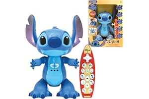 Lexibook, Disney Stitch, Robot parlante inglés-español, Control Remoto de Gestos y Surf, Juguete Educativo programable, cuestionarios e Historias interactivos, Efectos de Baile y luz, STITCHi2