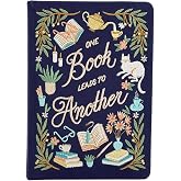 Book Lover's Embroidered Journal