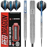 RED DRAGON Defenders 22g oder 24g Tungsten Darts mit Flights und Schäfte