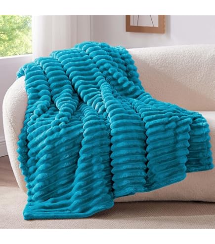 Heimtexland ® hoogwaardig flanellen knuffeldeken, XL, super zacht fleece deken, bankdeken, overtrek, deken, Oeko-Tex Type 380, crème, 200 x 150 cm