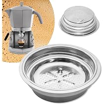MONTERAL Edelstahl-Kaffeefilter Für Mokona – Siebträger Zubehör Für 1 Tasse, Spülmaschinenfest, 10 Jahre Garantie