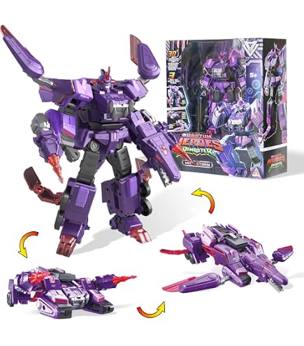 4 In 1 Transforming Robot Mega Robot Metatron, 16,1 Produktbild-Vorschau 2