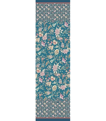 Telo Arredo Granfoulard Copritutto Salvadivano 100% Cotone Disegno Scotland Singolo Azzurro 91057050 - Foto 2