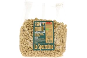 STELLA EVOLUZIONE ALIMENTARE Stella Foods Spezzatino di Soia Bio Senza Glutine 1 kg – 52 % Proteine | Alternativa Vegana alla Carne, 100 % Soia, Triplica il Peso in Cottura| Perfetto per i Secondi | I Want It Soy Much