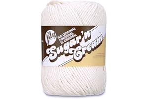 Lily Sugar 'N Cream Yarn-70.9g- Ecrue, Ecru