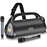 Monster Adventurer Max Bluetooth Hoparl&ouml;r, İki Kablosuz Mikrofonlu, IPX7 Su Ge&ccedil;irmez Dış Mekan Hoparl&ouml;r&uuml;, 100 W G&uuml;&ccedil;l&uuml; Stereo 