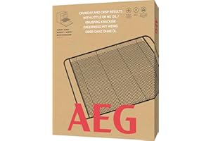 AEG AirFry Backofenrost, Backblech für schonendes frittieren ohne Öl, optimale Luftzirkulation mit Heißluft, knuspirg geröstetes Gemüse & knackige Pommes, COTAIRRACK, BxTxH: 46,8 x 38,2 x 2,4 cm