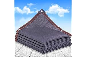 LLPEIJIE026 75% Schattennetz,Sonnensegel Netz, Multifunktion Schattenmarkise,UV-Schutz,Sonnenschutz,Atmungsaktiv,Isolierung,für Garten Pflanze Gewächshaus Scheune Außen Hof Dach,Mit ÖSen(2x7m/6.6x23ft)