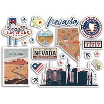 Lot D'autocollants Los Angeles A5 - Stickers Vintage Hollywood, Palmiers, Couchers De Soleil - Idéal Pour Valise, PC, Gourde
