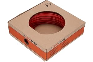 SL247 Lapp 4510042 H05V-K 1X0,75 Câble conducteur en PVC Rouge