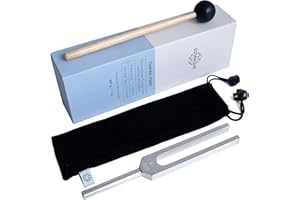 SANEWAVE 528 Hz Premium Stimmgabel Medizinisches Heilinstrument Aluminium Soft Bag Chakra Entsperrung, DNA Repair Stress Reliever