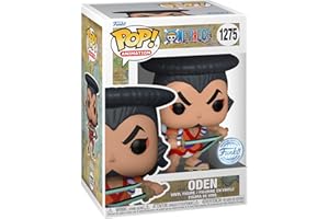 Funko Pop! Animation: One Piece - Oden - Amazon-Exklusiv - Vinyl-Sammelfigur - Geschenkidee - Offizielle Handelswaren - Spielzeug Für Kinder und Erwachsene - Anime Fans