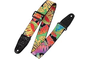 LEVY'S LEATHERS Levy's MPD2-003 Sublimation Series - Correas de guitarra de poliéster de 2 pulgadas