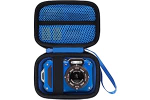 RIYADAone Dur Étui de Protection pour Kodak Pixpro WPZ2 Caméra Digitale (Bleu + Noir)