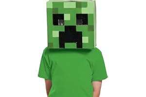 DISGUISE Demi Masque Creeper Minecraft pour enfant