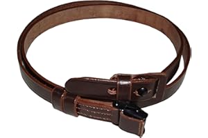 WARREPLICA Deutsch Mauser Kar 98 K98 98K k98k Kar98 G41 G43 K43 Braun Leder Gewehrriemen