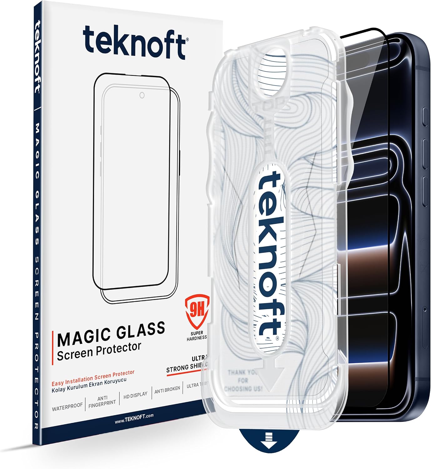 iPhone 17 Pro Max Tozsuz Ekran Koruyucu