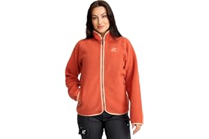 RevolutionRace Canyon Full-Zip Pile Fleece Dam, Fleecejacka Perfekt för Vandring