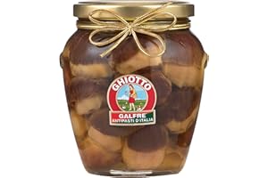 GALFRÈ Ghiotto, Galfré Antipasti d'Italia, Funghi Porcini Interi Sott'Olio, Ideali Per Aperitivi, Antipasti o Contorni, Formato da 530g