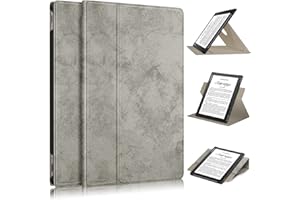 YHFZR Etui na PocketBook InkPad Lite PB970, smukłe, lekkie, etui folio z funkcją podstawki do PocketBook InkPad Lite PB970 24 cm, szare