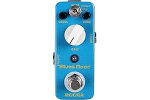 MOOER MBD2 Blues Mood Overdrive gitarowy efektów zniekształceń, 5,7 x 10,8 x 4,4 cm
