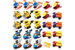 OPPZZIT 24Pcs Temperino, Doppio Uso di Blocchi e Temperamatite, Regalini Fine Festa Compleanno Bambini Invitati, Gadget Compleanno Bambino