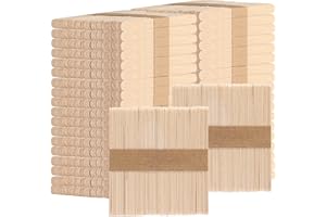 KEILEOHO Wooden Craft & Ice Cream Sticks, 2000 PCS, 4.5 Inch, 114x10x2mm
