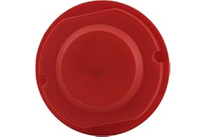 CAGO 41078L Tapa de señalización para Caja de Interruptor, Color Rojo