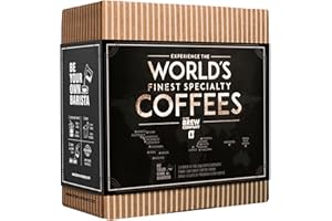 ‎GROWER'S CUP Innovatives Kaffee Geschenk Set für Männer & Frauen - 7 Beste Single Estate Spezialitäten & Bio Kaffees Aus Aller Welt | Brauen & Genießen Sie Jederzeit & Überall | Probierset für Kaffeeliebhaber