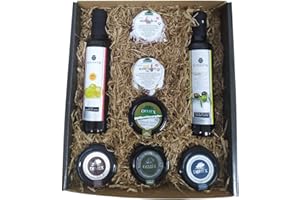 DELIEX DELICIAS DE EXTREMADURA "Coffret Gourmet Premium Deliex pour Cadeau - Variété de Saveurs avec Confitures Artisanales et Pâtés, Idéal pour Hommes et Femmes, Cadeau de Remerciement, Panier Sans Alcool, Saveur Fraise et Plus"