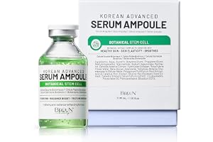 BRÜUN SC - Control Stem Cell Serum Ampoule - Micro Needling Korean Serum Booster for Face and Body to Use with and without De