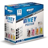 West Nutrition Whey Protein Powder 2592 gr 72 Chassis MIX AROMA + GIFT