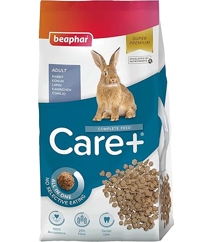 Beaphar Care Cavia 5kg - hoogwaarde voeding voor cavia's - heerlijke geur en smaak door kruiden - hoog ruwvezelgehalte - alles in 1 brokje