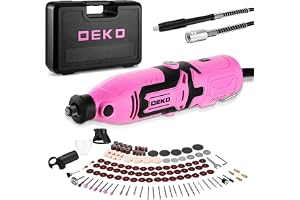 Mini roterande multifunktionsslipmaskin: DEKOPRO 170 W, tillbehörssats 127, variabel hastighet 8000–35000 rpm – Multifunktionsverktyg för skärning, borrning, polering, rengöring
