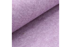 MERCERIA POUR TOI... Tessuto Pannolenci Ritaglio 50 x 60 cm Vari colori Hobby Cucito Creativo Pupazzi Fai da Te Pannello Stoffa Tessuto (3300 Lilla Melange)