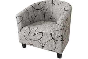 ‎HOTNIU HOTNIU Sesselhusse Stretch, Sesselschoner Sesselüberwurf Cocktailsessel Hussen, Sofaüberwurf Couch Überwurf Sesselbezug Sesselüberwurf elastisch Sessel Überzug, Muster SL