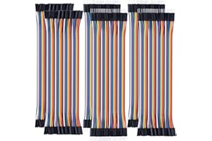 AYPZUKE 240Piezas 20cm Breadboard jumper Dupont wires cable Hembra a Hembra/Macho a Macho/Macho a Hembra compatible Arduino Raspberry Pi