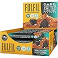 Fulfil Dark Chocolate Salted Caramel Flavour Bar, High Protein, 9 Vitamins, Low Sugar 15x55g