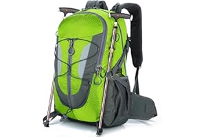 OUUTMEE Sac à Dos de Randonnée Imperméable pour Hommes et Femmes, sac à dos Trekking Ultra Léger, Sac à dos Voyage pour Camping, Randonnée, Escalade, Voyage et Alpinisme