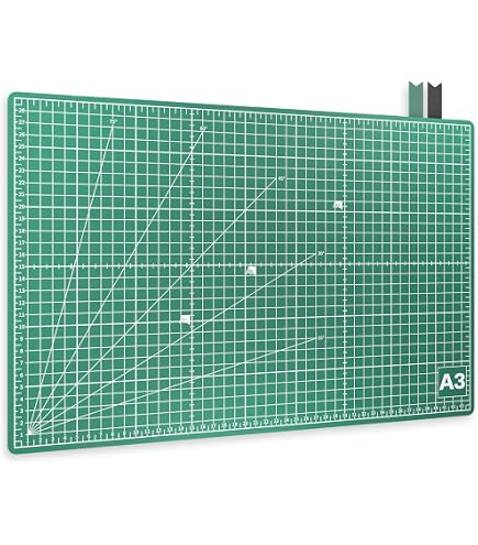 Tapis De Découpe Auto-Cicatrisant A3 Vert Artcare – 45 X 30 Cm – Double Face Protection Surface & Coupe Précise