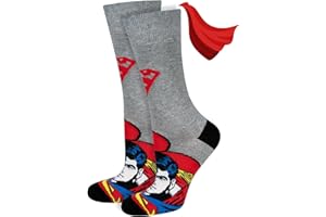 soxo DC Comics The Batman Superman Calzini Uomo Divertenti Regalo Uomo Calze Cotone 40-45 1-3 Paia