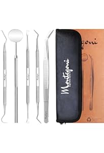 Dental Tool Kit Professional - Scaler, Pick, Mirror For Cleaning - Foto 3