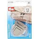 Portafolio Cerradura 26*35mm, El Color De Plata Envejecida Prym