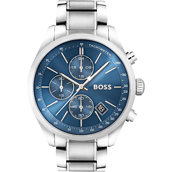 Hugo Boss Rafale 44mm Orologio da Uomo al Quarzo con Cinturino in Pelle