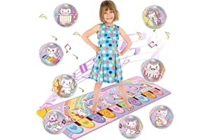 TAIKOUL Tapis Musical avec 8 Animaux, Cadeau bébé, Jouet pour Enfants garçons Filles 3 4 5 Ans
