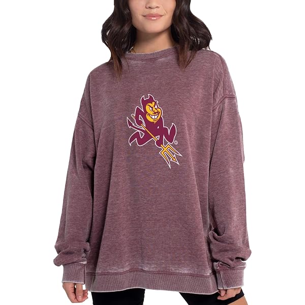 Campus Colors NCAA Arch & Logo Unisex Hooded Sweatshirt – Florida State Seminoles, Maroon, Small