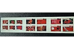 TIMBRE FRANCE Carnet de 14 Timbres autoadhésifs Lettre prioritaire à validité permanente. Carnet Collection 2009 incluant Nos 315 à 328. Vacance par des Livres Express