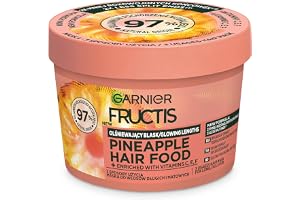 Garnier Fructis Hair Food Pineapple, lång matt hårinpackning 400 ml