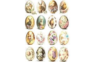 Josys Bastelmärchen Reispapier A4 Strohseide Decoupage Ostern Ostereier Hase Küken RE1958